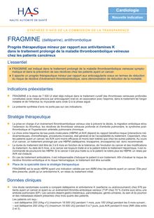 FRAGMINE - Synthèse d avis FRAGMINE - CT-7974