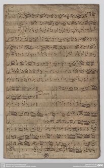 Partition complète, Trio Sonata, TWV 42:c1, C minor, Telemann, Georg Philipp