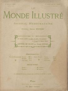 LE MONDE ILLUSTRE  N° 2491 du 24 décembre 1904