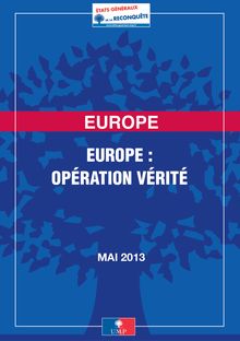 Etats généraux de la reconquête - Europe : Opération vérité