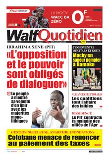 Walf Quotidien n°9115 - du mardi 16 août 2022