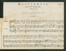 Partition complète, Merkenstein, WoO 144, E♭ major, Beethoven, Ludwig van