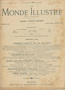 LE MONDE ILLUSTRE  N° 2466 du 02 juillet 1904