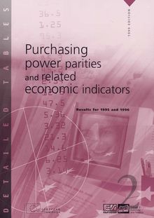 Purchasing power parities and related economic indicators