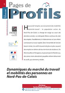Dynamiques du marché du travail et mobilités des personnes en Nord-Pas-de-Calais
