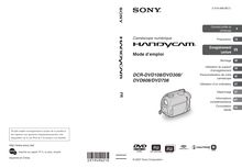 Notice Camescope numérique Sony  DCR-DVD708
