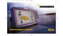 Notice Sonar Humminbird  947 3D