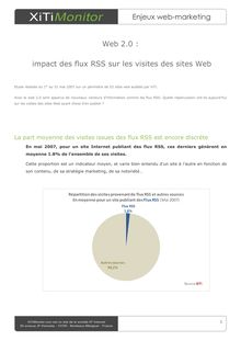Enjeux web-marketing Web 2.0 : impact des flux RSS sur les visites ...