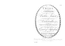 Partition parties complètes, 3 Trios concertante, Op.13, Raimondi, Ignazio