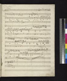 Partition , Adagio. Allegro moderato; , Andante - Score, clarinette Sonata