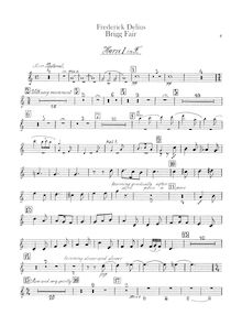 Partition cor 1, 2, 3, 4, 5, 6 (F), Brigg Fair, An English Rhapsody