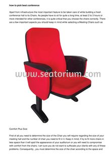 Choosing A Meeting Chair Such As Comfort And Size