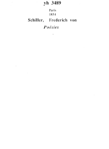 Poésies de Schiller (Nouvelle édition) / traduction nouvelle, par M. X. Marmier,...