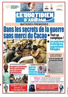 Le Quotidien d’Abidjan n°3025 - du mardi 09 février 2021