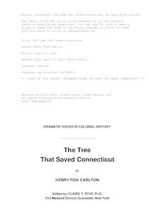 The Tree That Saved Connecticut