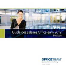 Guide des salaires OfficeTeam 2012