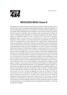 MERCEDES-BENZ Classe R