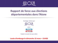 Le FN favori dans l Aisne pour les départementales, selon un sondage