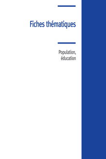Fiches thématiques - Population, éducation - France, portrait social - Édition 2010
