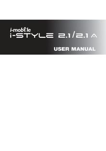 I-mobile i-style 2.1 / 2.1 A