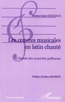 Les oeuvres musicales en latin chanté