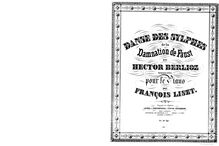 Partition complète (S.475), monochrome A3, La damnation de Faust, Légende dramatique (Opéra de concert)