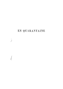 En quarantaine, scènes et moeurs des grèves (Nouvelle édition) / par Emile Souvestre