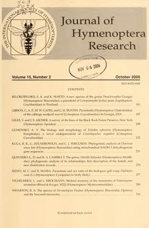 Journal of Hymenoptera research