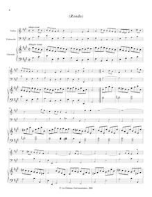 Partition , Allegro assai - clavecin (partition compléte), 6 sonates pour clavecin