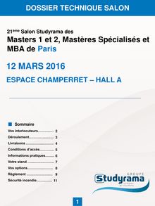 2016 - Paris Masters Mars - DT