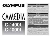 Notice Appareil Photo numériques Olympus  C-1400L