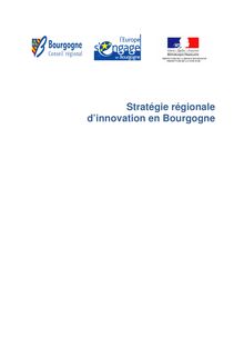 Stratégie régionale d'innovation en Bourgogne