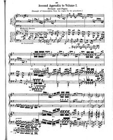 Partition complète, Prelude et Fugue en E minor, BWV 533, E minor par Johann Sebastian Bach