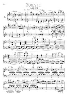 Partition complète, Piano Sonata No.6, F major, Beethoven, Ludwig van