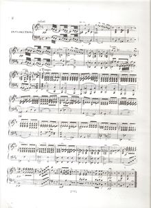 Partition Piano , partie, Variations brilliantes sur un Thème de Rossini, Op. 4