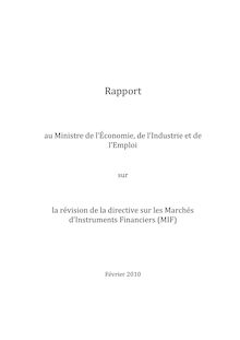 Rapport fleuriot  18 fév 2010