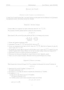 PCSI B Mathematiques Lycee Brizeux annee