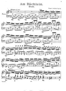 Partition complète, Am Bächlein, Op.20, Ascham, Roger