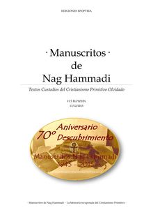 · Manuscritos de Nag Hammadi · Textos custodios del Cristianismo Primitivo Olvidado ·