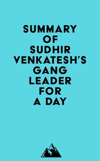 Summary of Sudhir Venkatesh s Gang Leader for a Day