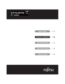 Notice Ordinateur portable Fujitsu  Stylistic LT C-500