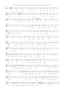 Partition Ch. 2: Soprano , partie, Musikalische Exequien, Op.7, SWV 279-281