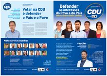 Apoiantes da CDU no distrito de Évora