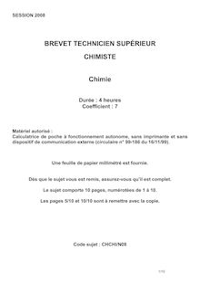 Btschim chimie 2008 crosoft word chimie2008_bts.doc