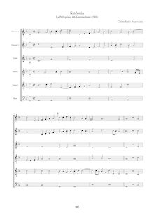 Score, Sinfonia from Intermedio 4, Malvezzi, Cristofano