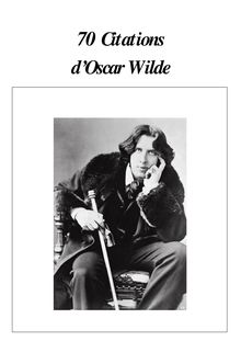 Citations d Oscar Wilde