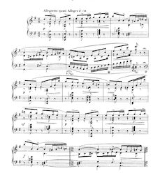 Partition complète, Barcarolle No.2 en G, Op.41, Fauré, Gabriel