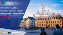 Régionales 2015 : intentions de vote en Nord-Pas de Calais Picardie