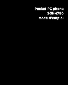Pocket PC phone SGH-i780 Mode d emploi