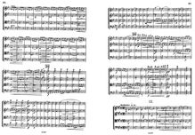 Partition , Andante, corde quatuor No.2, Deuxième quatuor pour deux violons, alto et violoncelle
